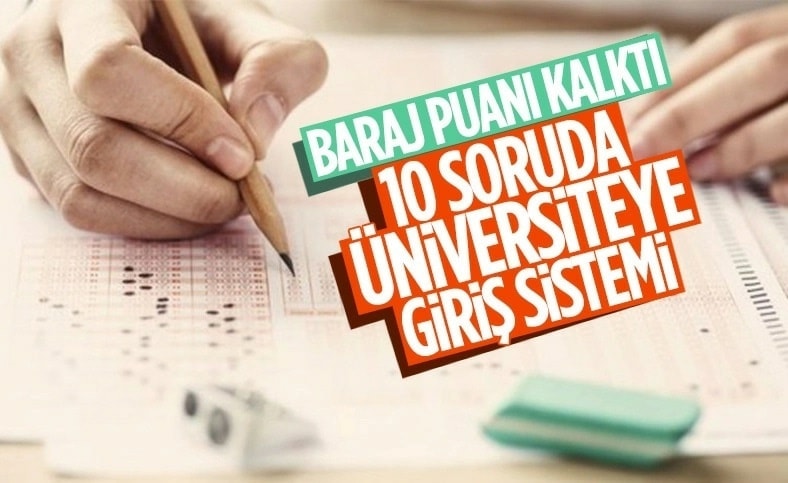 2022 YKS'de üniversiteye giriş sisteminin 10 soruda anlatımı