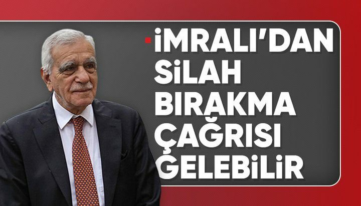 Ahmet Türk'ten İmralı açıklaması: Silah bırakma çağrısı gelebilir