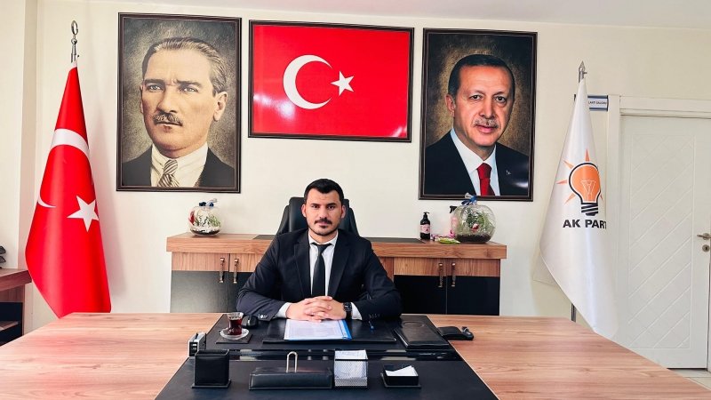 AK Parti idil ilçe Başkanlığına Avukat Ali Genç Atandı. 