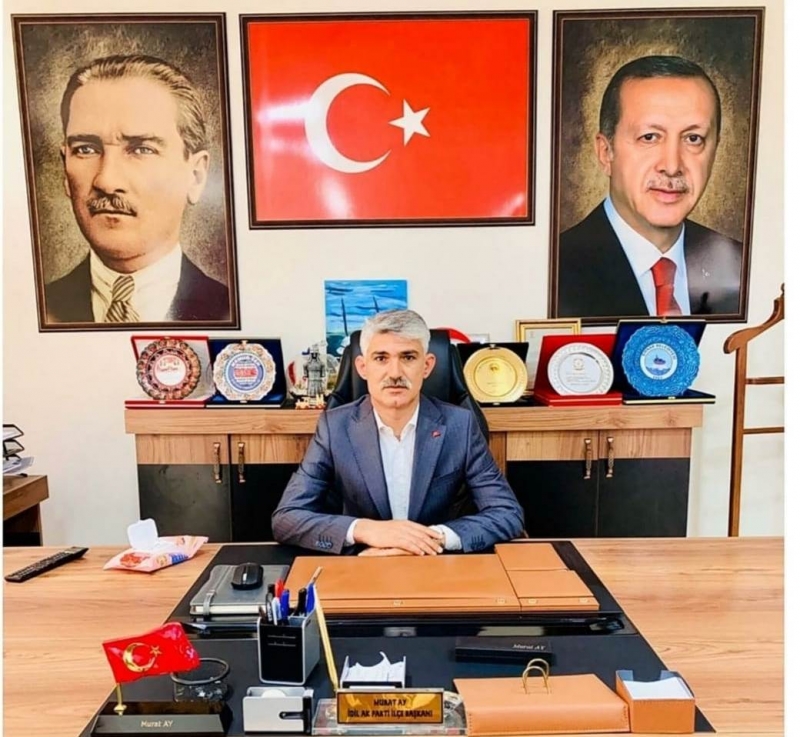 AK Parti İdil ilçe Başkanı Murat Ay’dan Yeni Yıl Mesajı