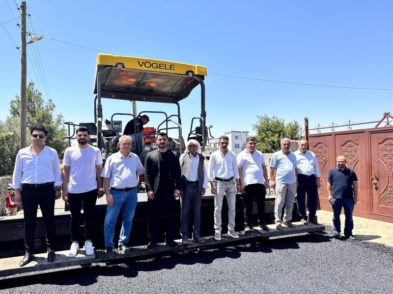 AK Parti idil İlçe Başkanı Ali Genç Ortaköy Yolunu Yerinde inceledi 