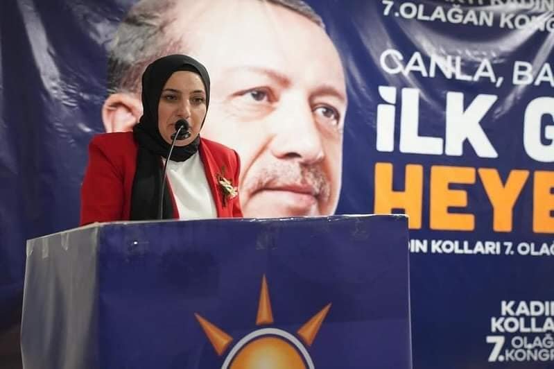AK Parti idil Kadın Kolları Başkanı Rabia Yılmaz seçildi