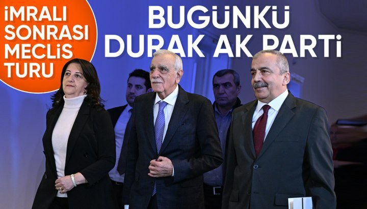 Ankara'da gündem yoğun: AK Parti ve DEM heyeti bugün görüşecek
