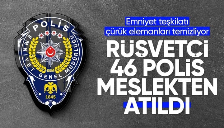 Aralarında Şırnak'ın olduğu İstanbul merkezli rüşvet operasyonu: 46 polis gözaltına alındı