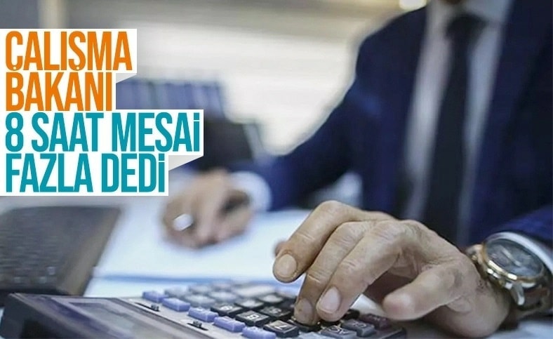 Bakan Vedat Bilgin'den çalışma saatlerini düşürme mesajı