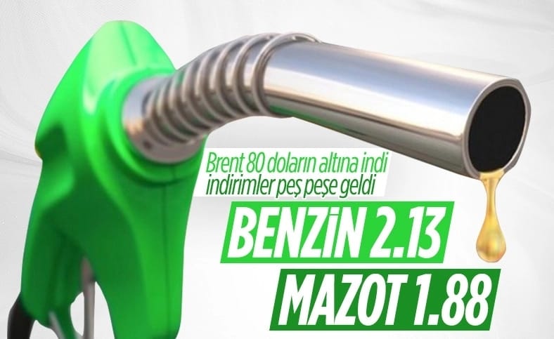 Benzin ve motorine indirim geliyor