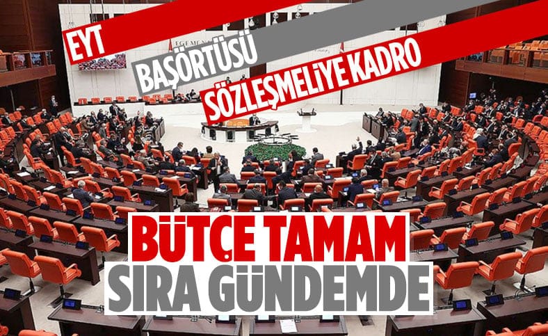 Bu yıl gözler Meclis'te olacak