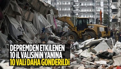 Cumhurbaşkanı Erdoğan: 10 ilin valisinin yanına 10 vali daha gönderildi