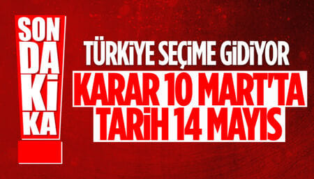 Cumhurbaşkanı Erdoğan duyurdu: Seçim sürecini başlatıyoruz