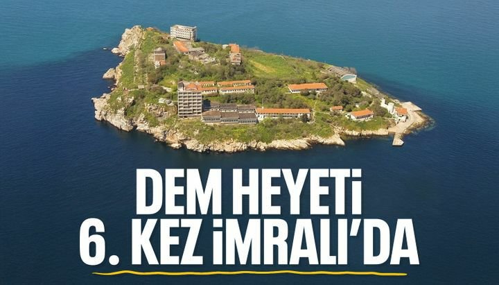 DEM heyeti İmralı'ya gitti