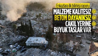 Depremin vurduğu Şanlıurfa'dan bilirkişi raporu: Ciddi malzeme eksiklikleri var
