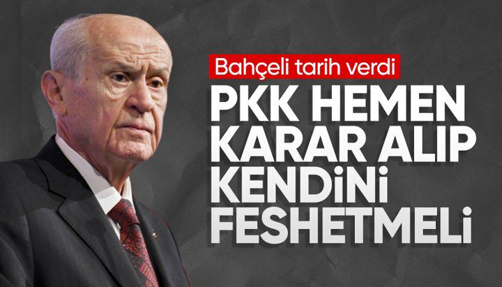 Devlet Bahçeli: Örgüt hemen karar almalı