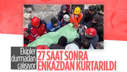 Diyarbakır'da enkazdan 27 saat sonra 1 kişi kurtarıldı
