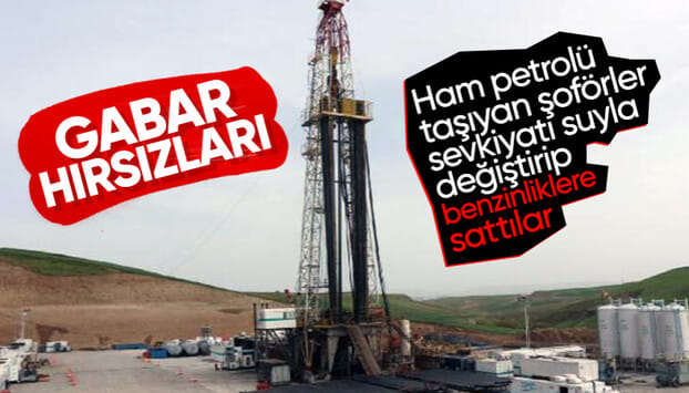 Gabar'ın petrolünü çalıp satıyorlardı: Suçüstü yakalandılar
