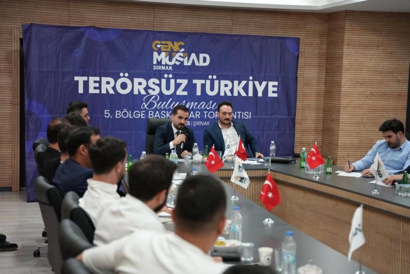 Genç MÜSİAD, Bölge Başkanlarını Şırnak'ta Topladı.
