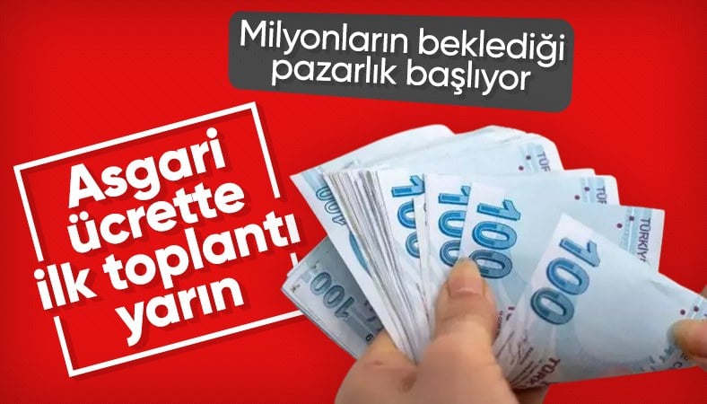 Gözler 11 Aralık'ta! Asgari ücret görüşmeleri başlıyor: İşte masadaki rakamlar...