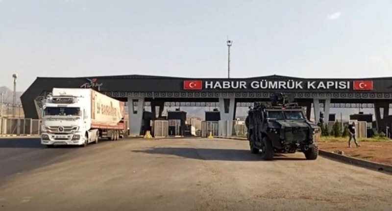 Habur Sınır Kapısı'nda gümrük malı çalmaya çalışan şüpheliler yakalandı