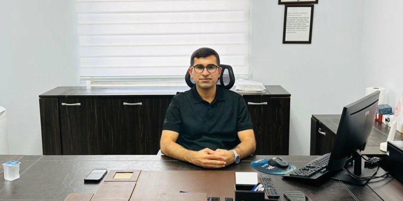 İdil Devlet Hastanesi İdari ve Mali İşler Müdürlüğü Olarak Atanan Mehmet Yalçın Görevine Başladı