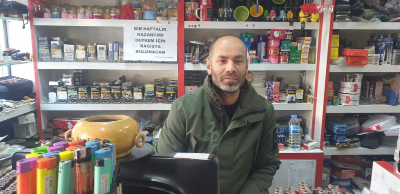 idil Esnaflarımızdan Mehmet Ali Teymurtaş'tan Depremzede Kardeşlerimize Destek