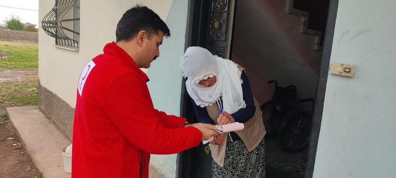  İdil Kızılay Temsilciliğinden Dev Ramazan Yardımı