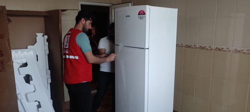 İdil Kızılay Yardım Faaliyetlerine Devam Ediyor