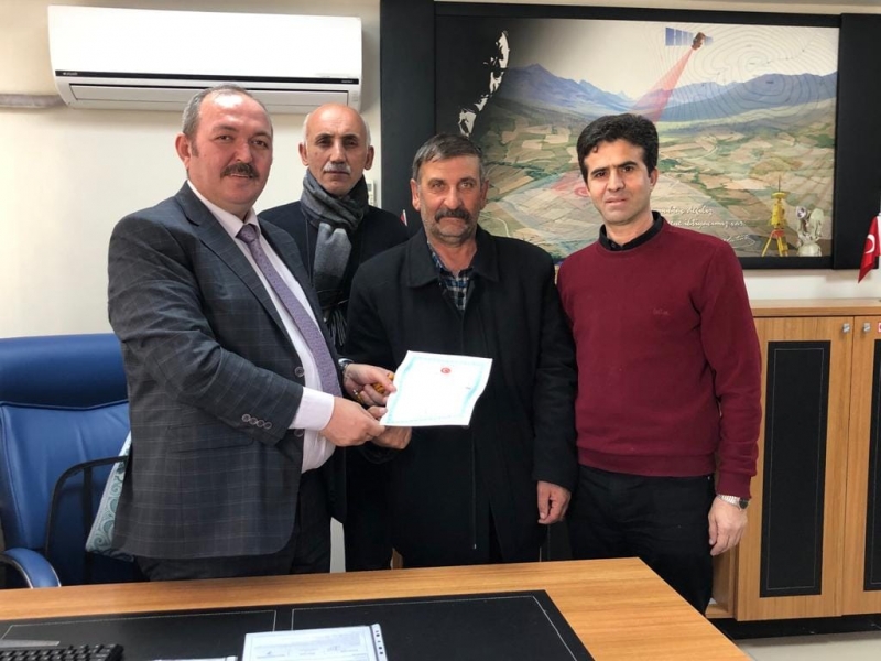  İdil’de 35 Yıl önce Yapılan Konutların Tapuları Verildi.