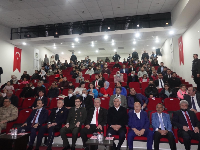 İdil’de istiklal Marşı'nın kabulü etkinliklerle kutlandı