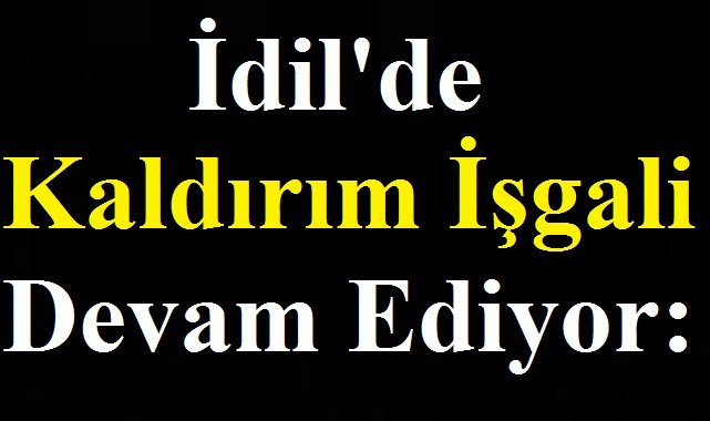 Kaldırımlar Yayaların Hakkıdır!
