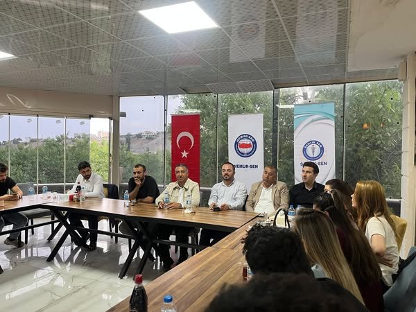Sağlık-Sen Şırnak Şube Başkanlığı 'Toplu Sözleşme' için harekete geçti.