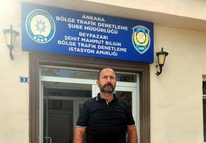 Şehit babasından oğlunun adının verildiği Bölge Trafik Denetleme İstasyon Amirliğine ziyaret