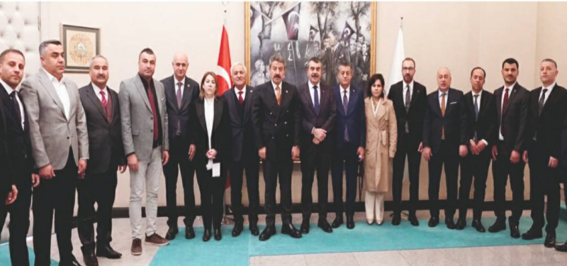 Şırnak Heyeti, Bakanlarla Eğitim ve Sosyal Hizmetler Yatırımlarını Görüştü