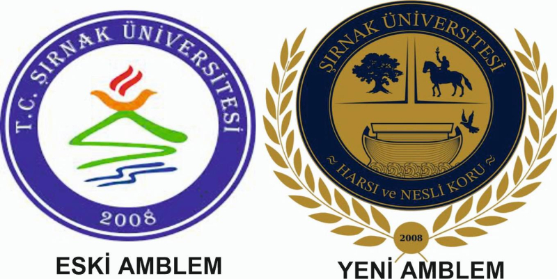 Şırnak Üniversitesi 17 yıl sonra Amblemini değiştirdi