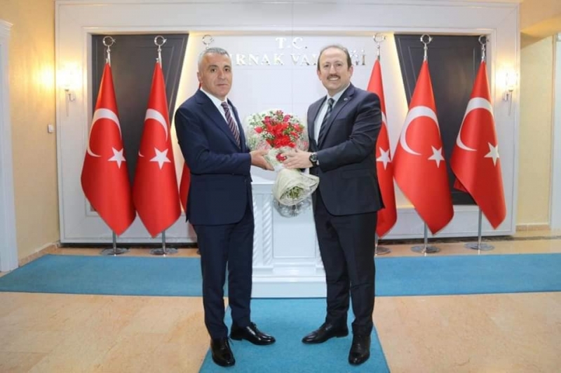 Şırnak Valiliğinde Devir Teslim Töreni Gerçekleştirildi 