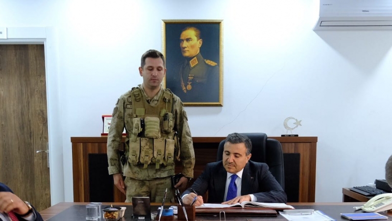 Şırnak Valisi Cevdet Atay idil Haberli Karakolunu Ziyaret Etti. 