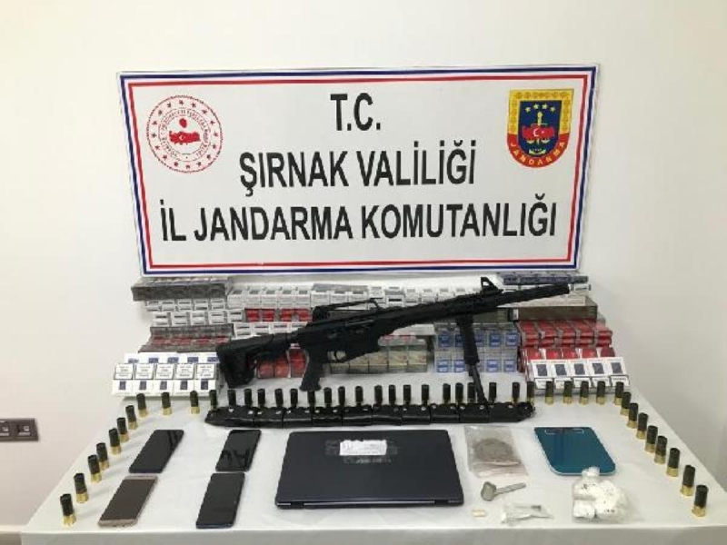 Şırnak'ta asayiş ve kaçakçılığa 4 tutuklama