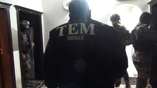 Şırnak'ta bir haftalık operasyonlarda 9 şüpheli gözaltına alındı