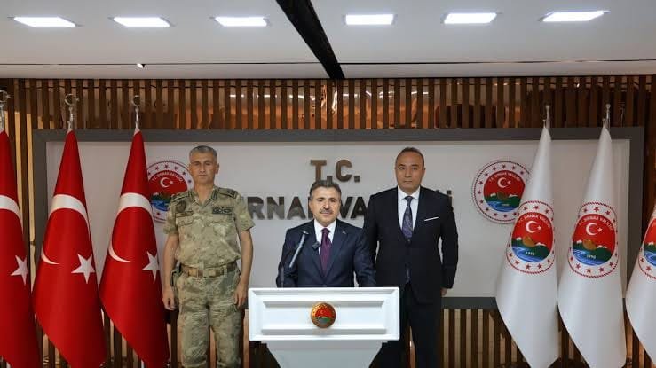 Şırnak'ta Güvenlik Değerlendirme Toplantısı