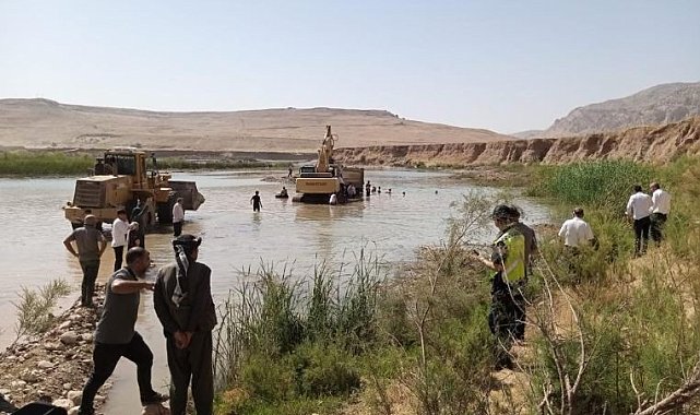 Şırnak'ta Hafriyat Kamyonu Dicle Nehri'ne Düştü, Sürücü Hayatını Kaybetti