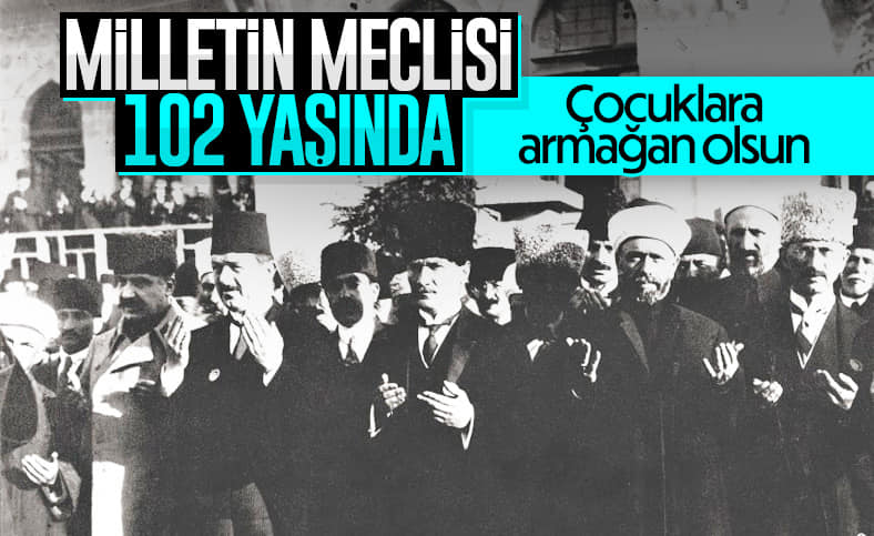 TBMM 102 yaşına girdi