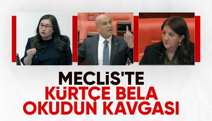TBMM Genel Kurulu'nda 'Kürtçe bela okuma' gerginliği