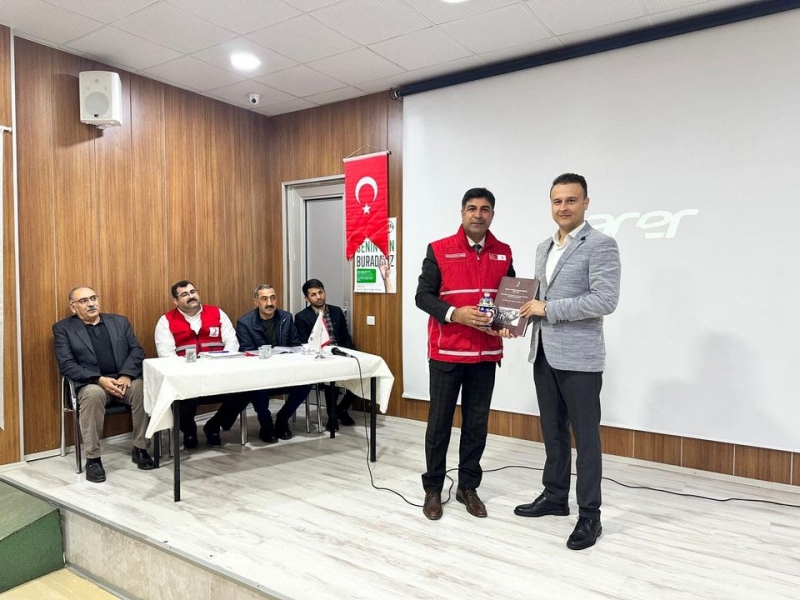  Türk Kızılay İdil Şubesi Olağan Genel Kurul Toplantısı yapıldı.