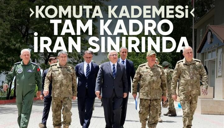 Türkiye-İran sınırında son durum: Yaşar Güler bölgeye gitti