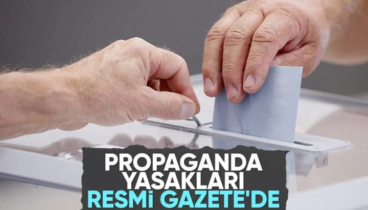 Yerel seçimlere ilişkin usul ve esasların belirlendiği YSK Kararı Resmi Gazete'de