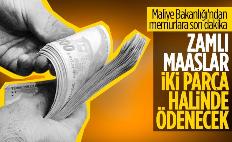 Zamlı memur maaşının hesaplara hızlı aktarılması için sistem güncellendi