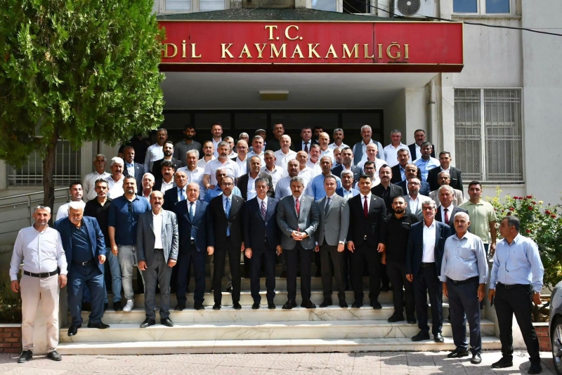 AK Parti Heyetinden İdil Kaymakamı Anıl Adıgüzel’e Ziyaret