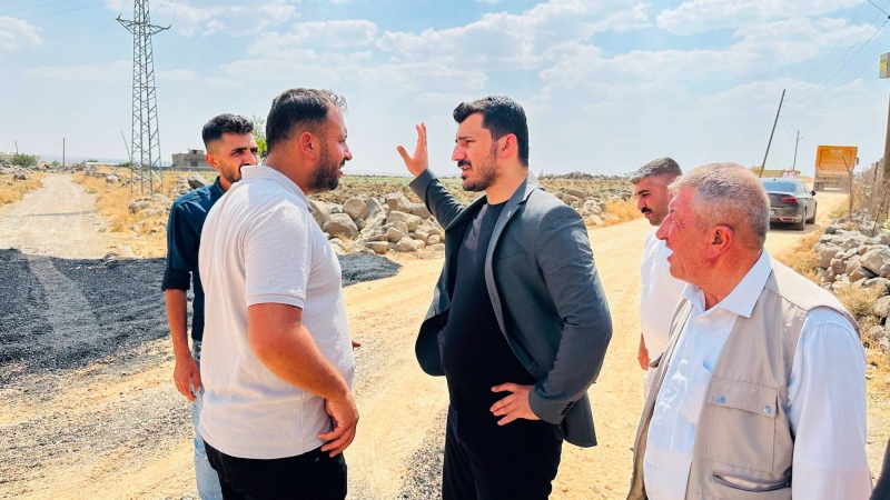 AK Parti idil ilçe Başkanlığı'ndan Kırsalda Dev Yatırım Hamlesi