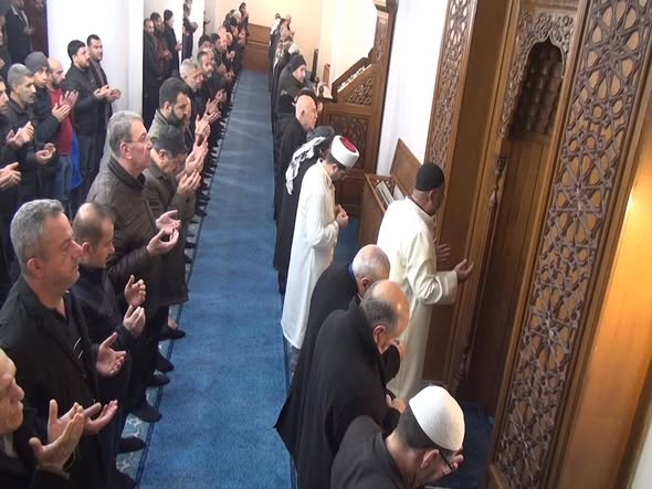 Cizre'de Ebu Ubeyde için gıyabi cenaze namazı kılındı