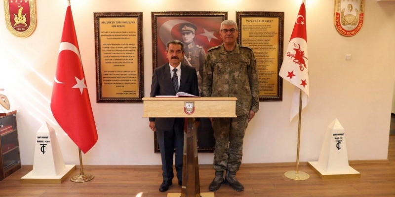 Şırnak 23’üncü Piyade Tümen Komutanı Tümgeneral Hakan Tunç Göreve Başladı.