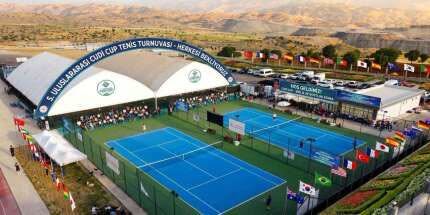 Şırnak, 5. Uluslararası Cudi Cup Tenis Turnuvası'na Ev Sahipliği Yapacak