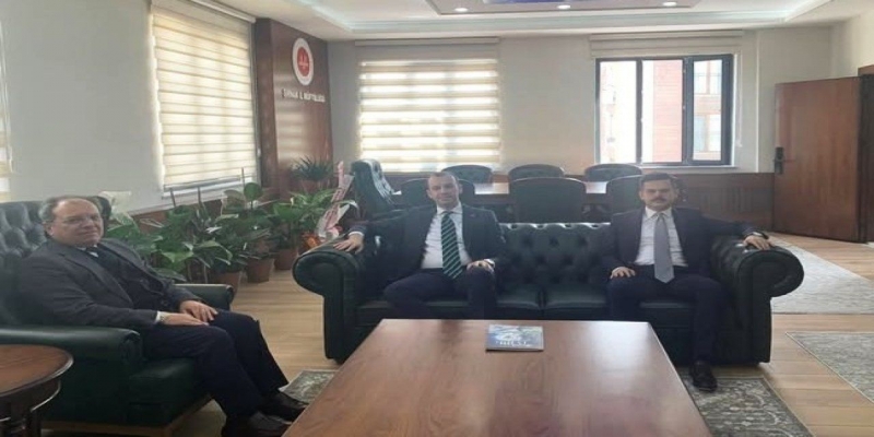 Şırnak Cumhuriyet Başsavcısı Şahin ve Komisyon Başkanı Kayık’tan Müftü Yeşiloğlu’na ziyaret